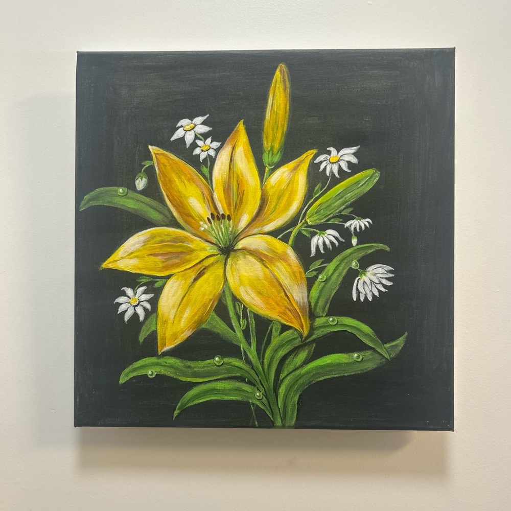 Acrylic painting on canvas